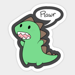 Rawr Sticker